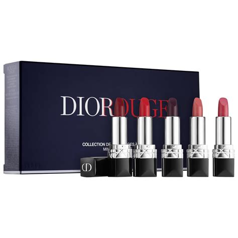 dior mini rouge set|dior lipstick set.